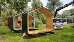 Fiction Factory 研发模块化纸板屋，可持续环保型可达普通住宅三倍