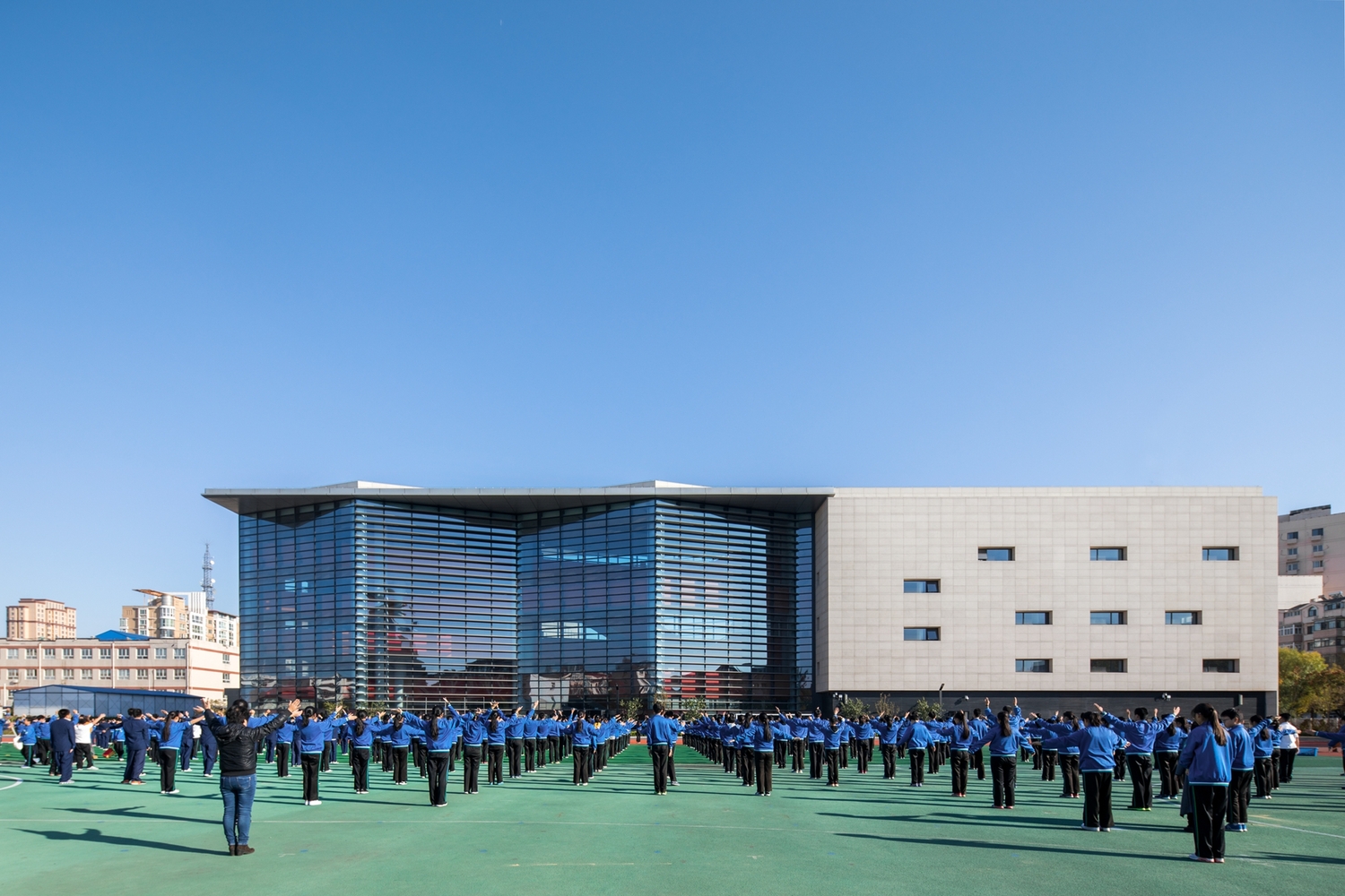Gallery of Tianjin Teda School / schneider+schumacher 3