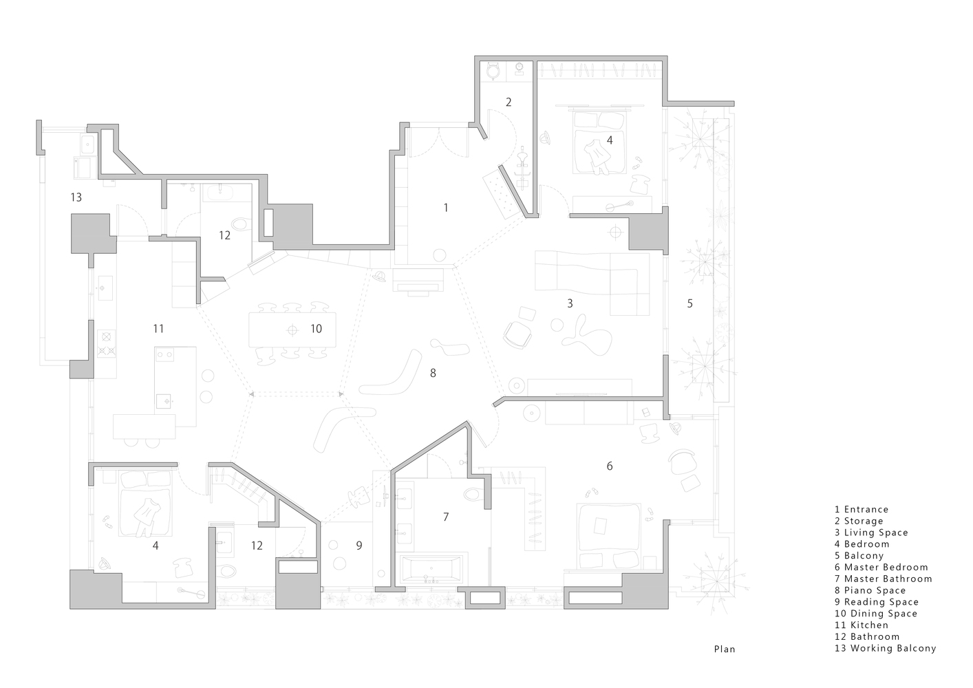 晴·禾之家，200平米内构建6个穹顶界定新空间 / 十分建筑︱王喆建筑师事务所 - 22 的图像 22