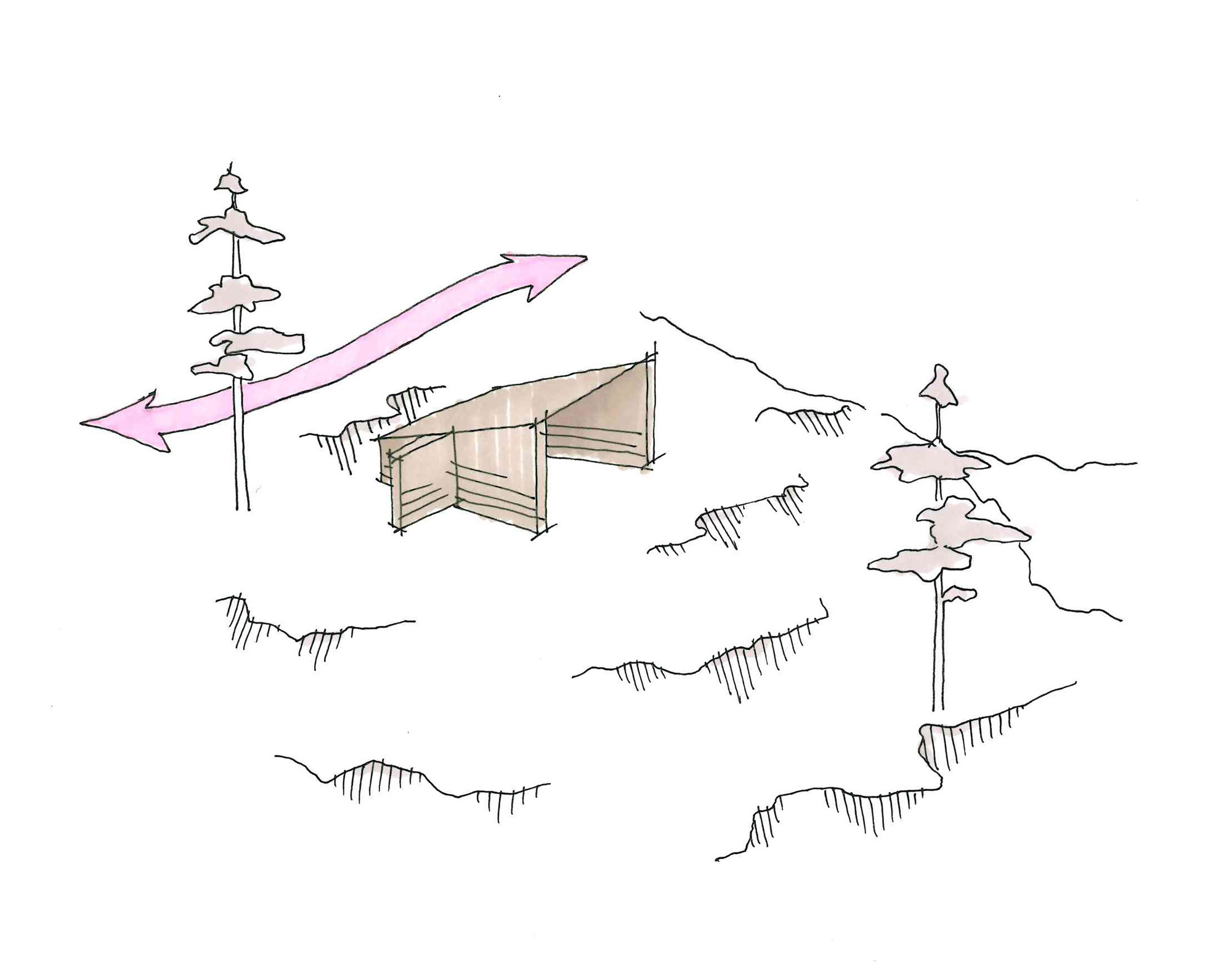 Surmount Drawing Gallery of Arknat / Sweco Architects - 56