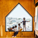 MK-S Nursery / HIBINOSEKKEI + Youji no Shiro - Kindergarten, Facade