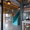 VITERRA Natural Restaurant / Nihil Estudio - Restaurant, Escaleras, Fijación Vigas, Iluminación
