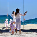 On Cottesloe Beach, Gjøde & Partnere Arkitekter Create a Floating Desert Island for Sculpture By The Sea - Image 3 of 15