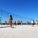 On Cottesloe Beach, Gjøde & Partnere Arkitekter Create a Floating Desert Island for Sculpture By The Sea - Image 4 of 15