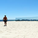 On Cottesloe Beach, Gjøde & Partnere Arkitekter Create a Floating Desert Island for Sculpture By The Sea - Image 10 of 15