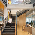 Warren Distribution / BVH Architecture - Interior Photography, Stairs, Windows, Handrail