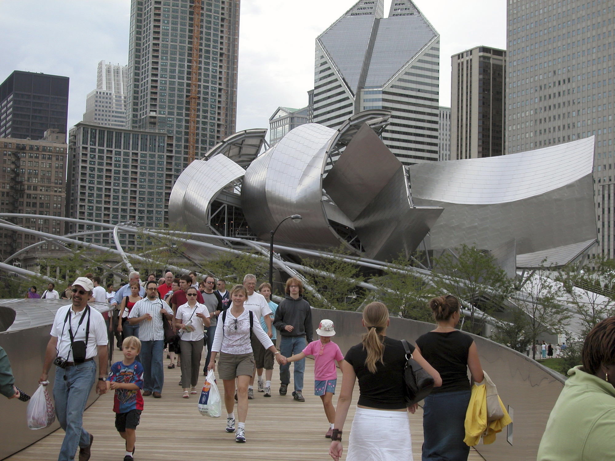Gallery Of Jay Pritzker Pavilion Gehry Partners 9 Millennium Park Jay Pritzker Pavilion