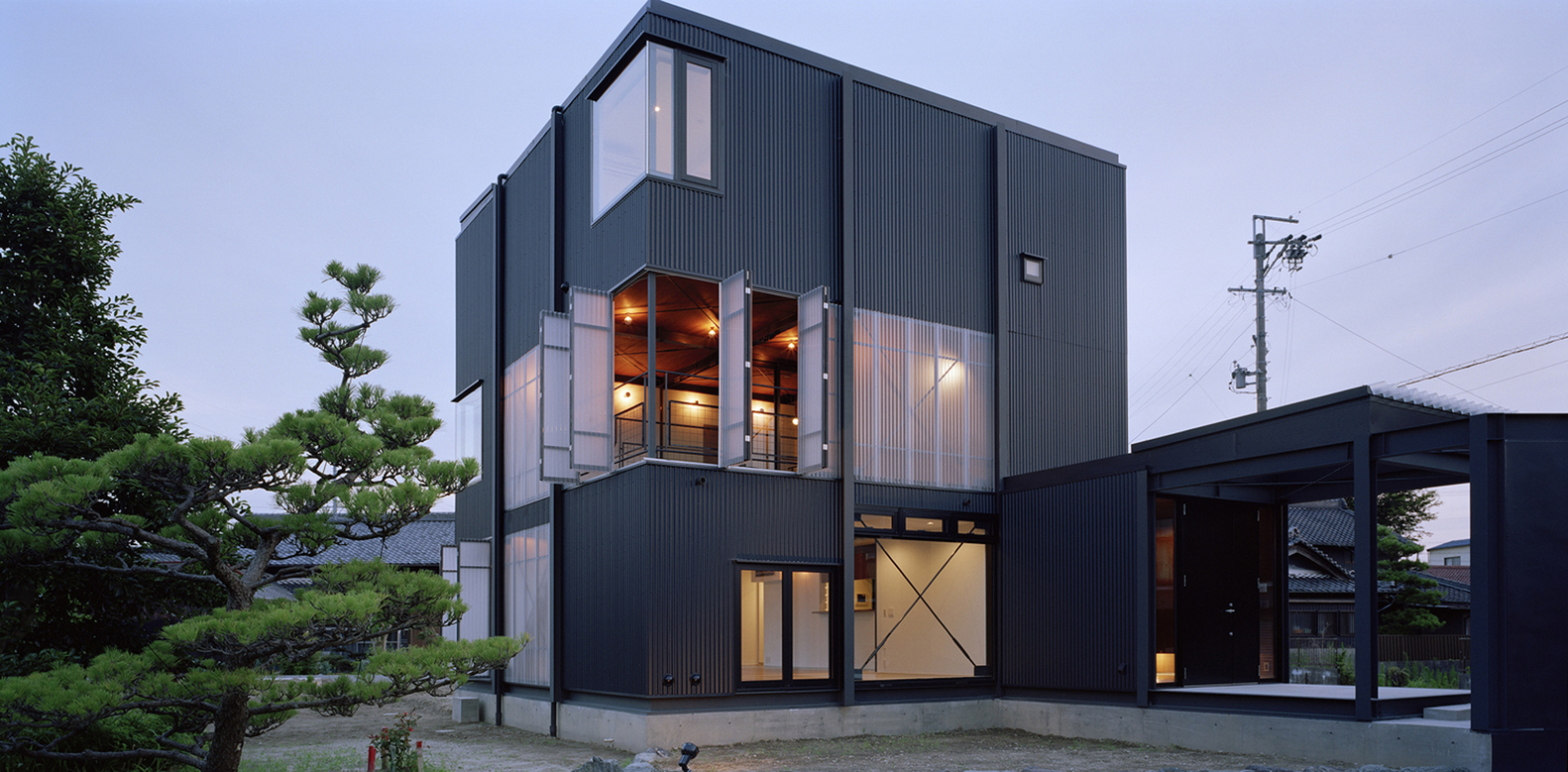 Corrugated Sheet House Daisuke Yamashita Architects Building Of The Corrugated Sheet House Daisuke Yamashita Architects Building Of The
