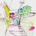 Lucia s earth sketch3 - Lucia's Garden / studio_GAON: Nh&agrave; ở phong c&aacute;ch truyền thống H&agrave;n Quốc