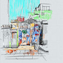 Lucia s earth sketch5 - Lucia's Garden / studio_GAON: Nh&agrave; ở phong c&aacute;ch truyền thống H&agrave;n Quốc