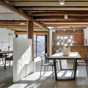 Space of Engraving Lights / J.R Architects - Interior Photography, Renovation, Beam, Table, Chair