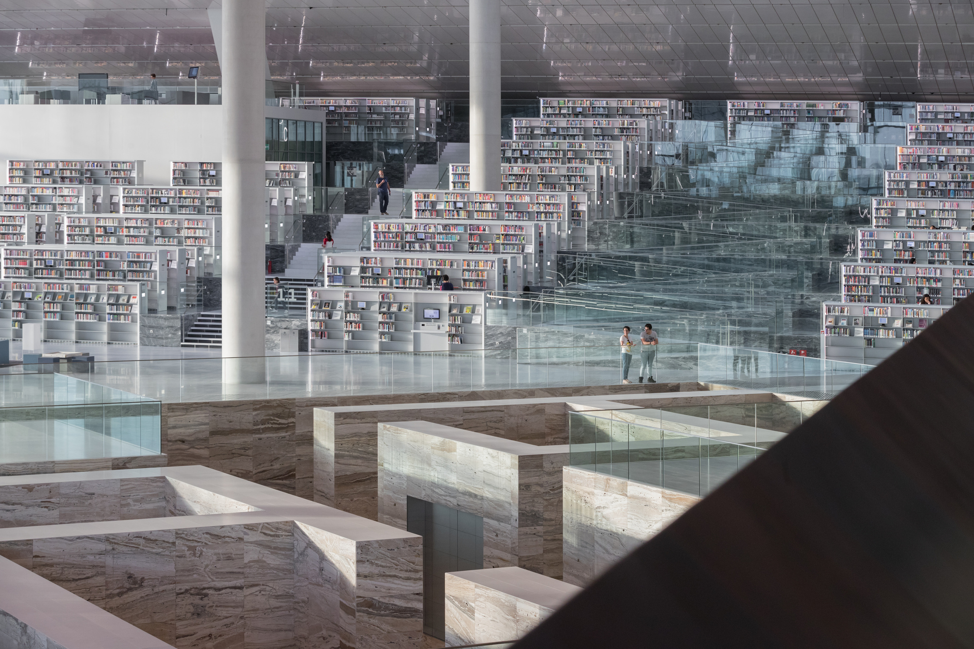 Galería de Biblioteca Nacional de Qatar / OMA 10