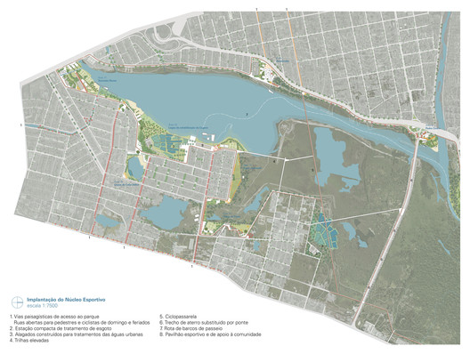 Conheça a proposta vencedora no Concurso Nacional de Ideias Parque do Cocó, de Base Urbana e COTA760 - Imagem 9 de 19