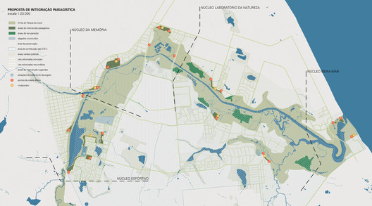 Conheça a proposta vencedora no Concurso Nacional de Ideias Parque do Cocó, de Base Urbana e COTA760 - Imagem 14 de 19