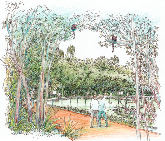 Conheça a proposta vencedora no Concurso Nacional de Ideias Parque do Cocó, de Base Urbana e COTA760 - Imagem 15 de 19