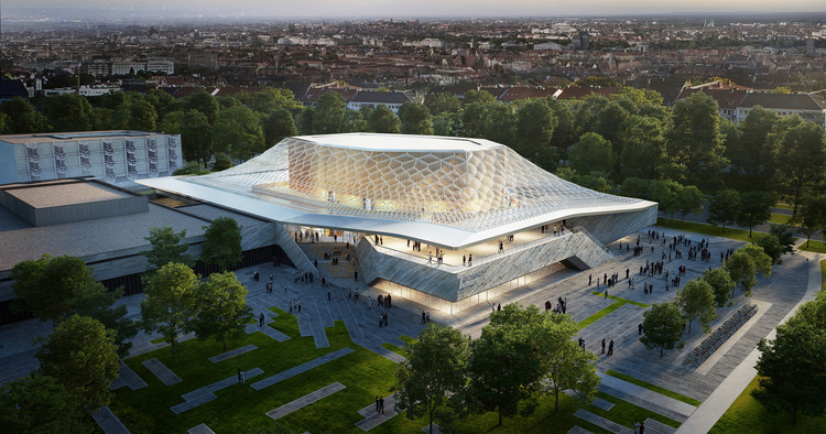 Matthijs la Roi and BART//BRATKE Design "Cultural Jewel" Concert Hall in Nuremberg, Courtesy of BART//BRATKE, Matthijs la Roi Architects