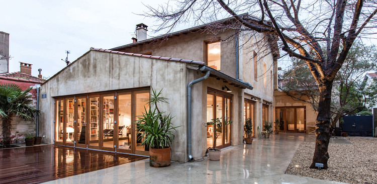 MSR House / Brengues Le Pavec architectes - Windows, Facade, Courtyard