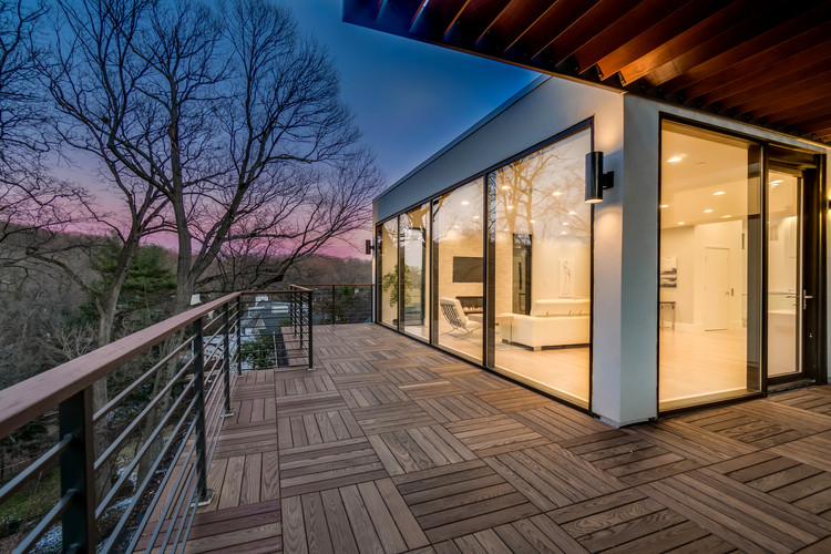 Chesapeake House / KUBE architecture - Windows, Facade, Deck, Handrail, Beam