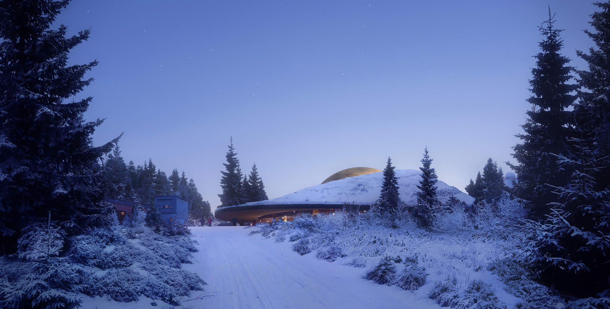 Gallery Of Snøhetta Designs Planetarium And Interstellar Cabins In