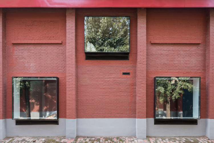Lens Office / TAO - Trace Architecture Office, North Elevation. Image Courtesy of TAO - Trace Architecture Office