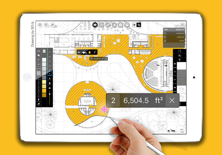 Morpholio's Smart Fill Extension Calculates Areas In Your Drawings As You Sketch - More Images