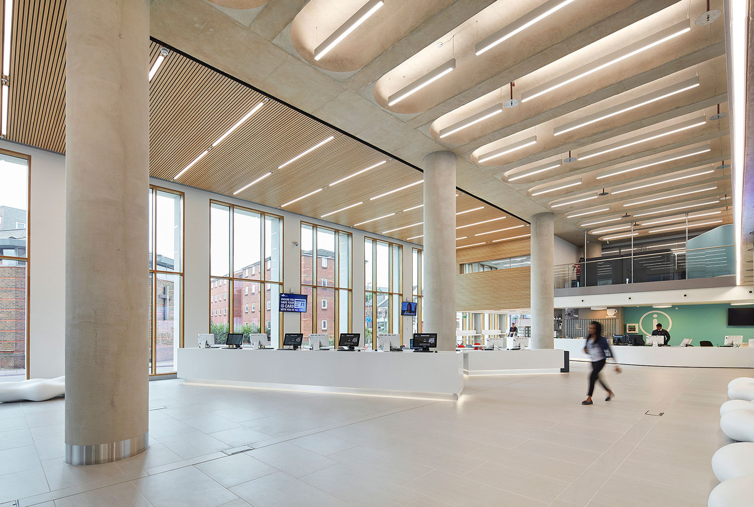 Gallery of New Library at the University of Bedfordshire / MCW ...