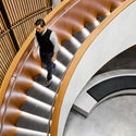 Kapor Center for Social Impact  / Fougeron Architecture - Adaptive Reuse, Stairs, Handrail, Arch, Facade