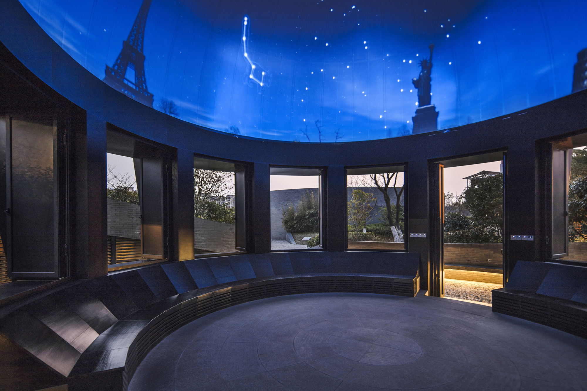 Gallery of Astronomical Park of Zhenze High School / Specific ...
