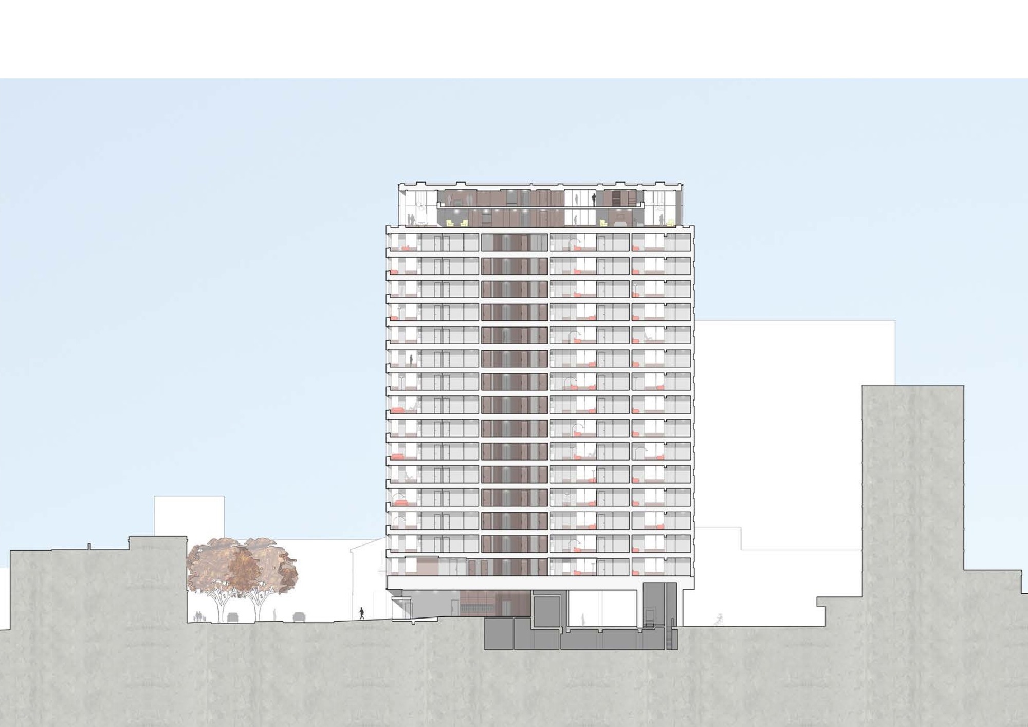 Galeria de Vantage Point / GRID Architects 24