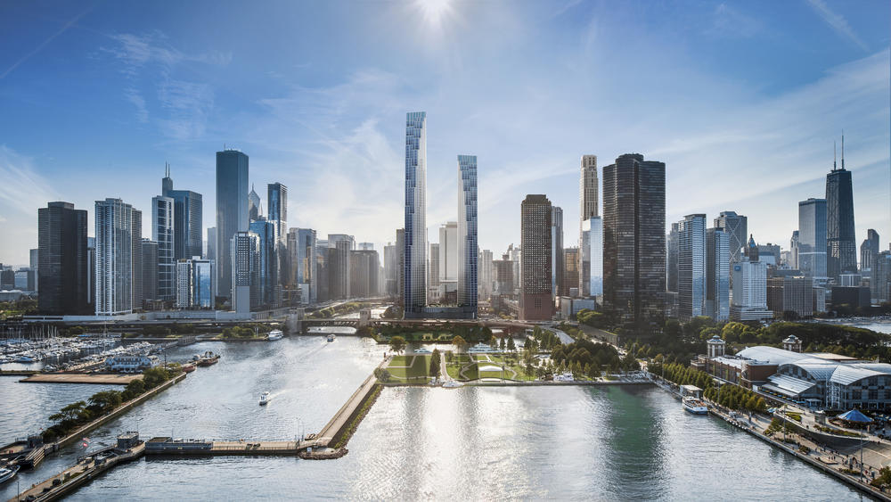 Gallery of First Images Released of SOM's Proposed Skyscrapers on