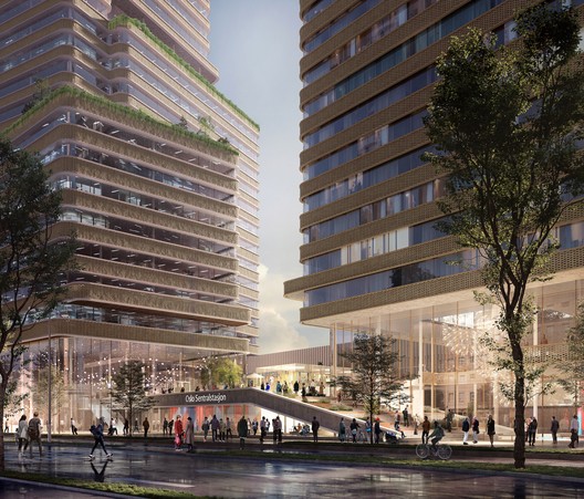 C.F. Møller Architects, Kristin Jarmund Architects and Rodeo Architects Propose Urban Realm in the Center of Oslo C.F. Møller Architects, Kristin Jarmund Architects and Rodeo Architects Propose Urban Realm in the Center of Oslo - Image 4 of 4
