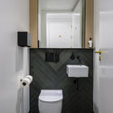 Warwick Street / Squire and Partners - Interior Photography, Retail , Bathroom, Sink, Toilet