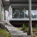 Bilgola Beach Pavilion / Matthew Woodward Architecture - Windows, Stairs, Handrail