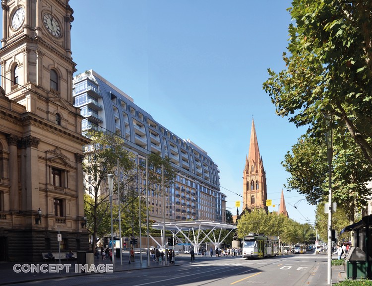 Rogers Stirk Harbour, HASSELL, and Weston Williamson Design Five Metro Stations for Melbourne - Image 11 of 16