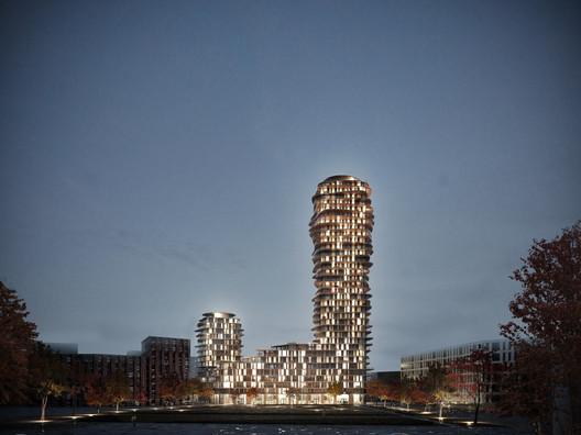 Belatchew Arkitekter Releases Images of Proposed Discus Tower in Stockholm - Image 2 of 5