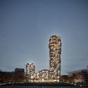Belatchew Arkitekter 公布斯德哥尔摩拟建 Discus 塔楼效果图 - Imagen 1 de 4