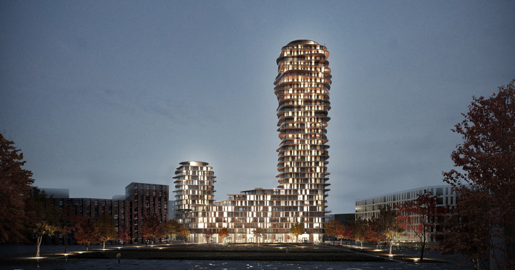 Belatchew Arkitekter divulga projeto de torre de uso misto em Estocolmo  - Mais Imagens