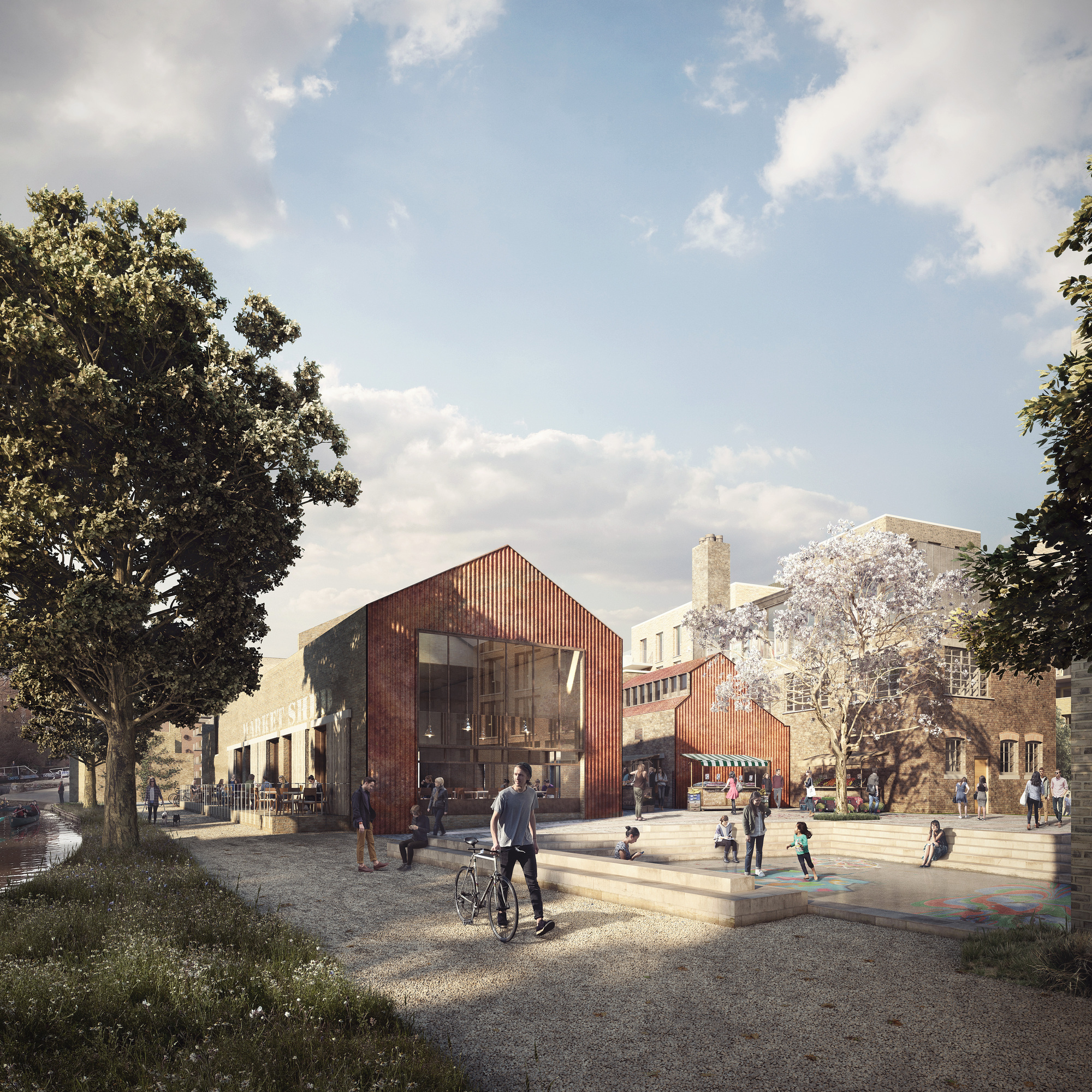 Gallery of GreenLit MixedUse Proposal Enhances Hackney Wick Through