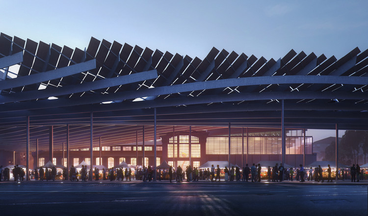 Kengo Kuma & Associates e OODA vencem concurso para a Renovação e Reconversão do Antigo Matadouro do Porto, em Portugal , Cortesia de Kengo Kuma & Associates + OODA