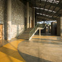 Auditorium in Agastya International Foundation / Mistry Architects - Auditorium, Beam, Column