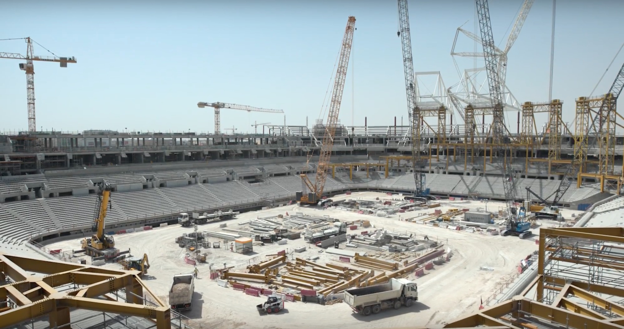 Gallery of These Time-Lapses Capture the Construction of the 2022 Qatar