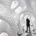 Marc Fornes + THEVERYMANY 在17世纪修道院构筑数字建造展亭，展览进行中 - Image 3 of 4
