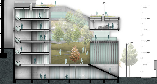 López Montoya Arquitectos, honorable mention in the competition for the future SuperCADE Manitas in Ciudad Bolívar, Colombia López Montoya Arquitectos, honorable mention in the competition for the future SuperCADE Manitas in Ciudad Bolívar, Colombia - Image 25 of 27