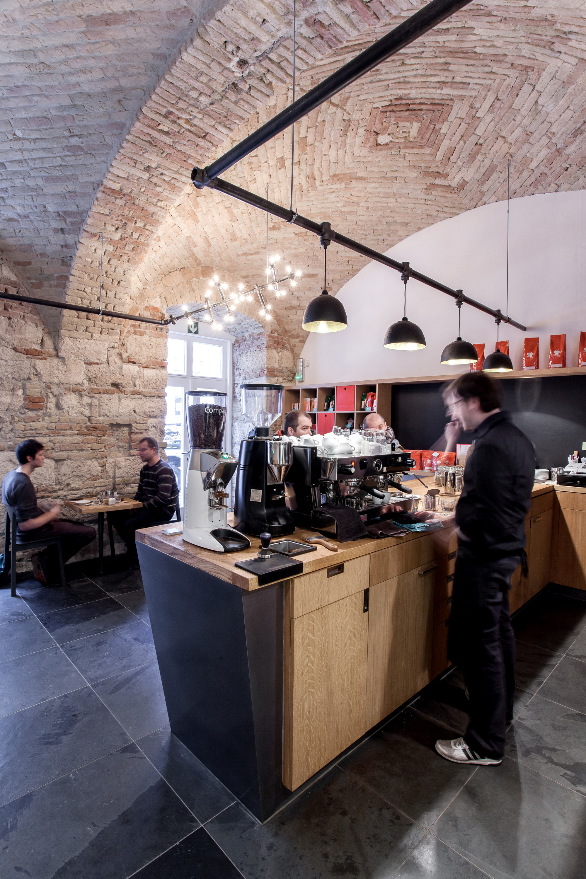 Gallery of Small Cafe Designs: 20 Aspirational Examples in Plan ...