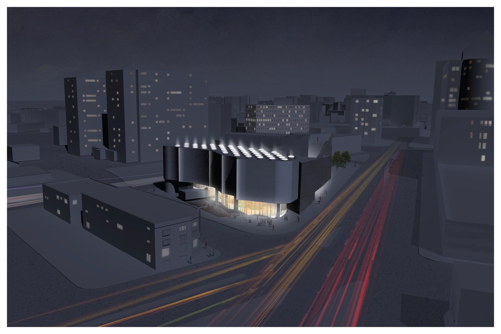 Gallery of Michael Maltzan Architecture's Inuit Art Centre Breaks ...