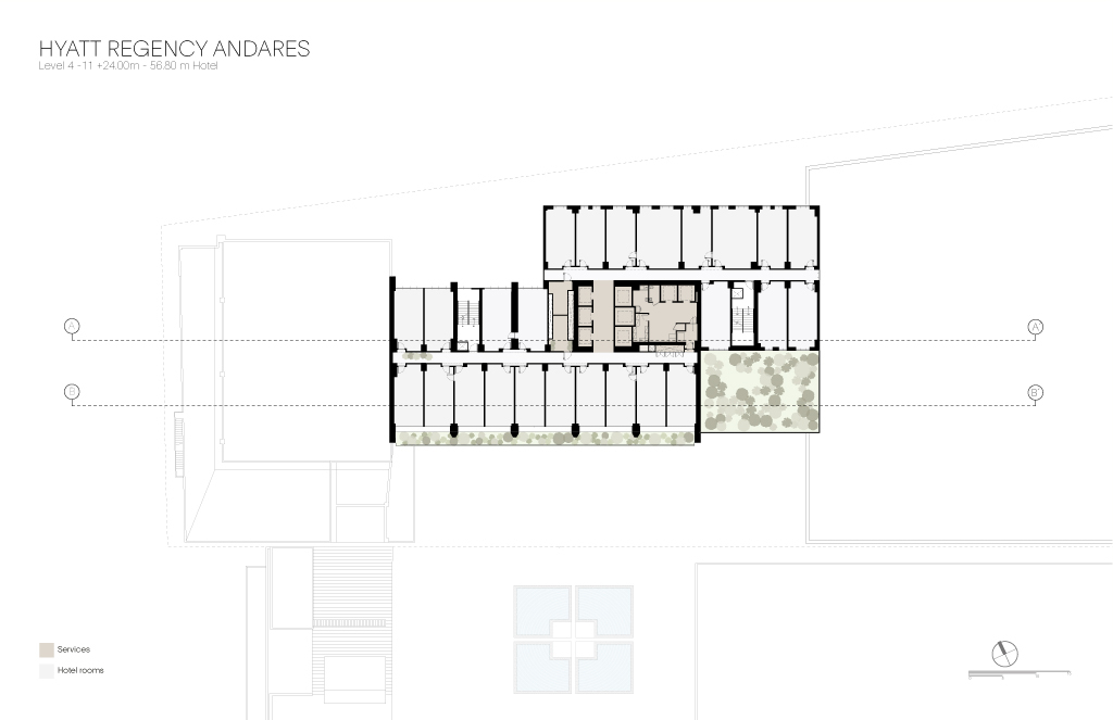 Gallery of Hotel Hyatt Regency Andares / Sordo Madaleno Arquitectos 25