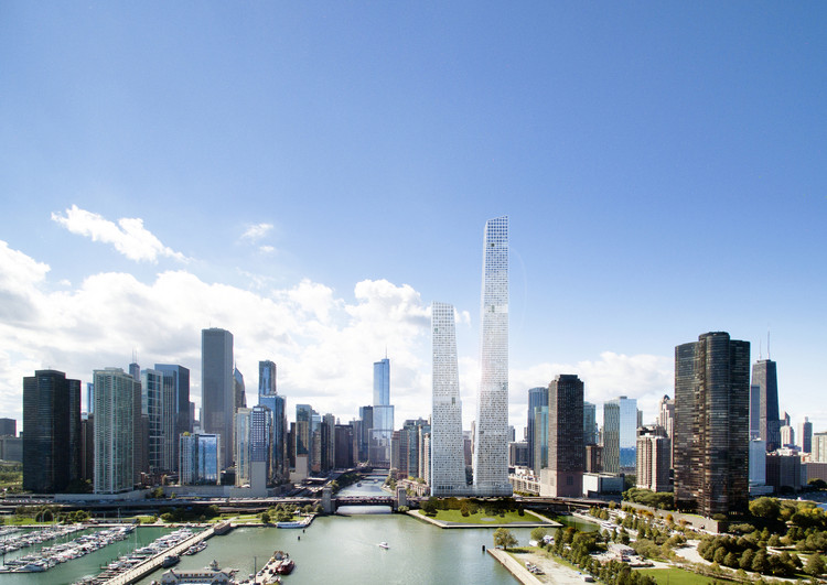 STLArchitects Reveal Competition Design Entry on Former Chicago Spire Site - More Images