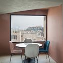 HEV•Flooring around / Fluo, Architecture and design studio - Table, Chair, Windows