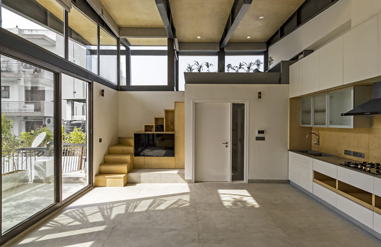 The Garden Roof Parasol  / Harsh Vardhan Jain Architect - Windows, Beam, Chair