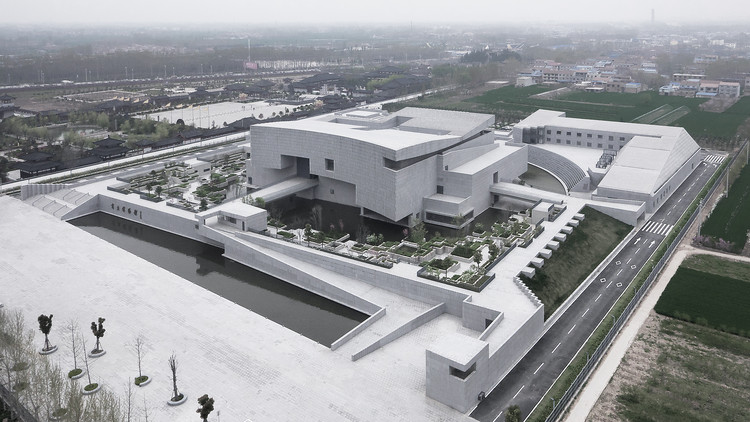 Shangqiu Museum / Atelier Li Xinggang, South East Aerial View. Image © Zhi Xia